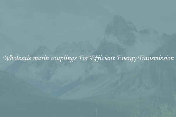 Wholesale marin couplings For Efficient Energy Transmission