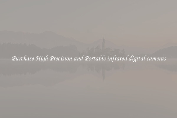 Purchase High Precision and Portable infrared digital cameras