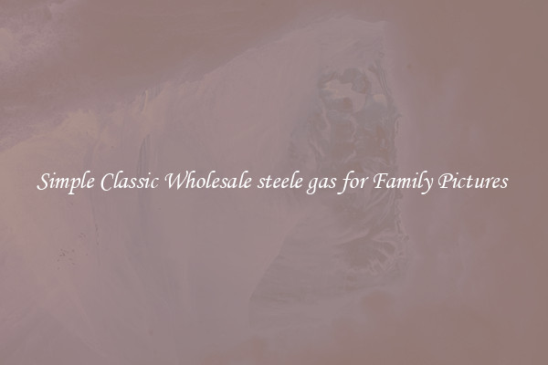 Simple Classic Wholesale steele gas for Family Pictures 