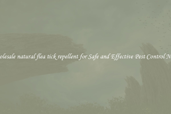 Wholesale natural flea tick repellent for Safe and Effective Pest Control Needs