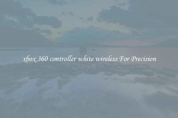 xbox 360 controller white wireless For Precision