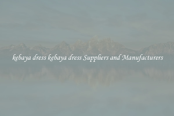kebaya dress kebaya dress Suppliers and Manufacturers